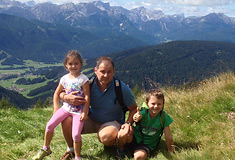 Wanderung mit der Familie